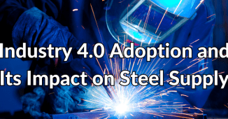 person welding steel